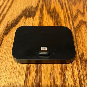 Space Black Apple Charging Stand